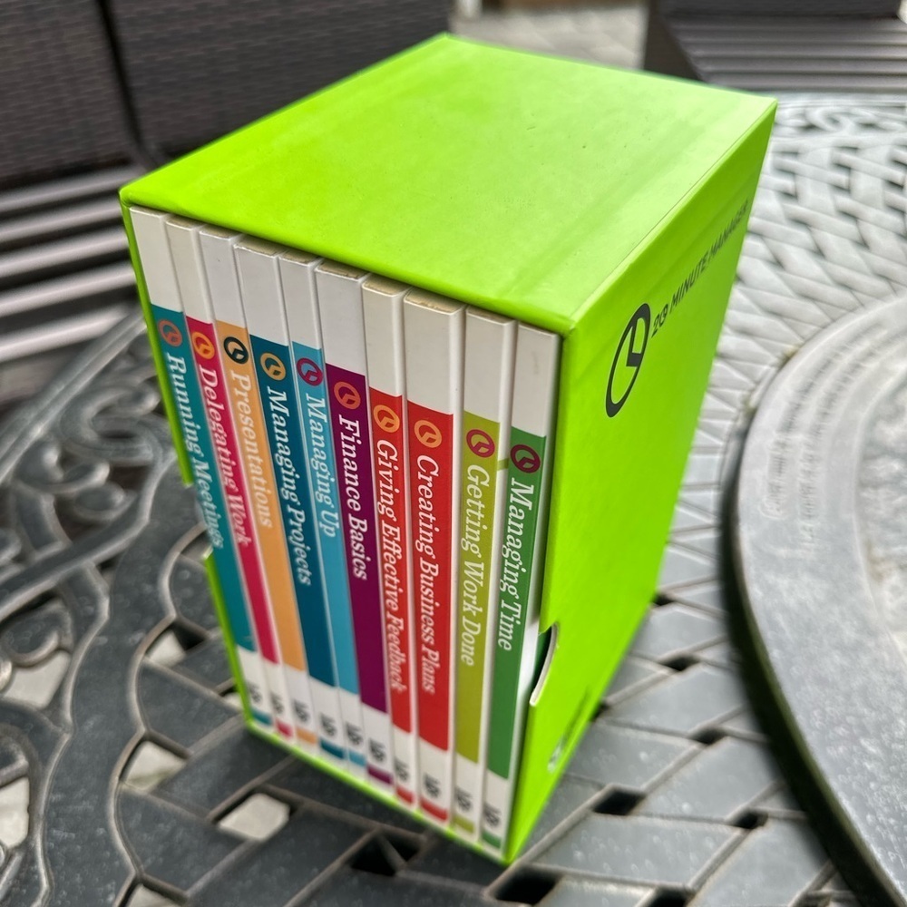 HBR 20 Minute Manager Book Set